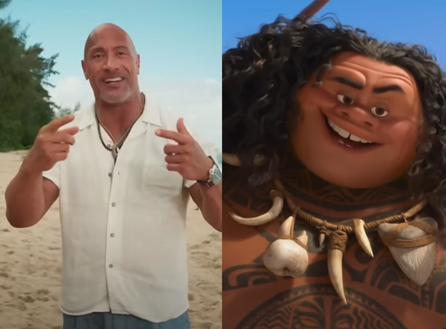 Dwayne Johnson confirma que dará vida ao semideus Maui no live-action de Moana
