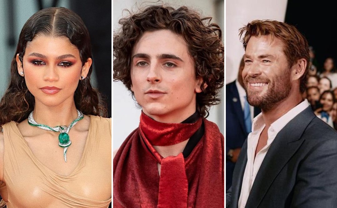Eles estão entre nós: Zendaya, Timothée Chalamet, Chris Hemsworth e mais