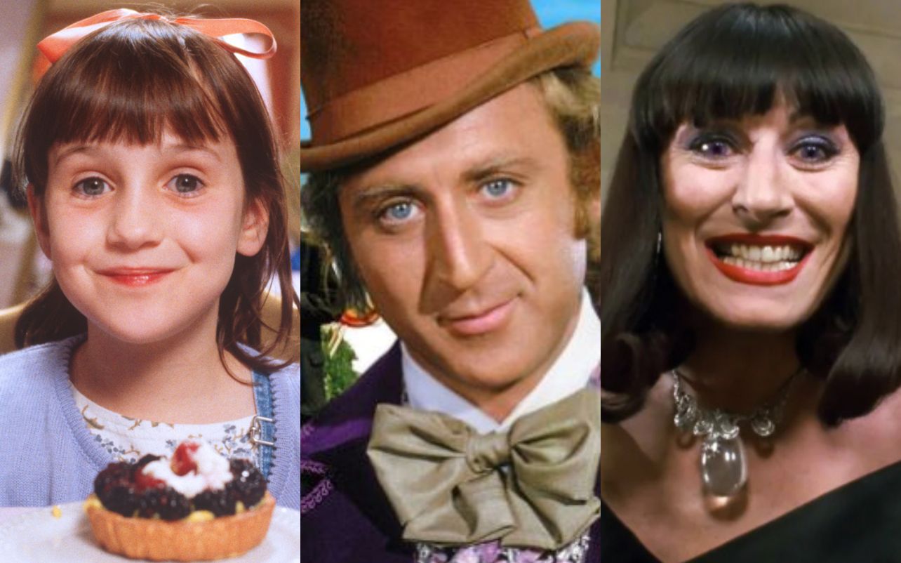 Filmes adaptados de obras do escritor de A Fantástica Fábrica de Chocolate