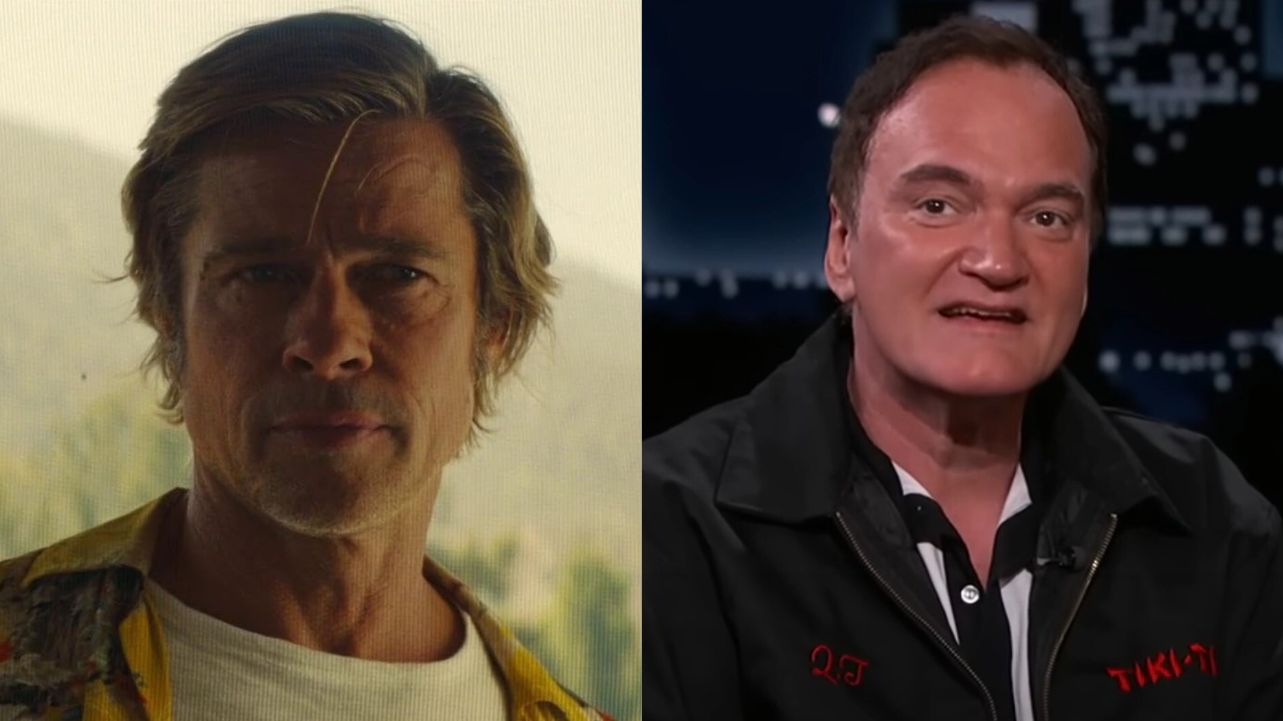 Brad Pitt no último filme de Quentin Tarantino, The Movie Critic