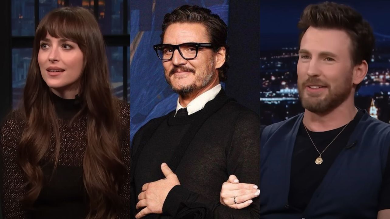 Dakota Johnson, Pedro Pascal e Chris Evans podem estrelar novo filme da diretora de Vidas Passadas