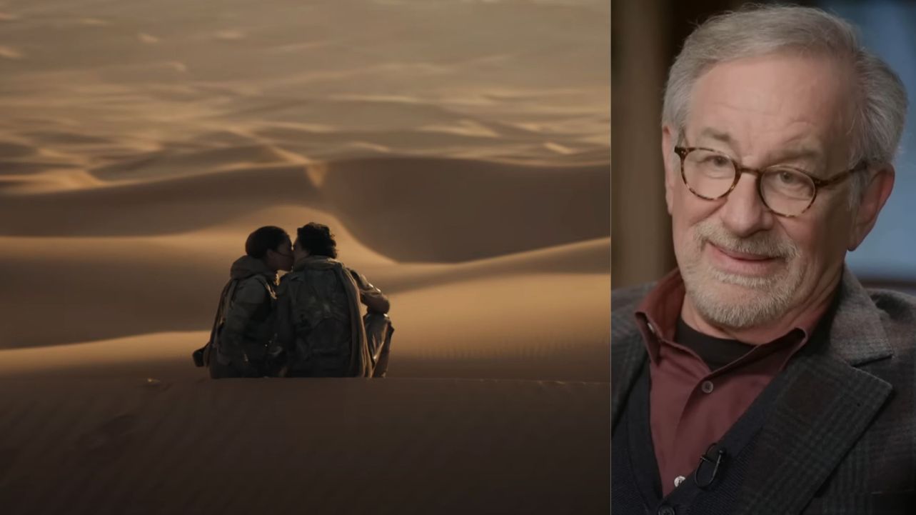 Duna: Parte 2 é "um dos filmes de ficção científica mais brilhantes" que Spielberg já assistiu