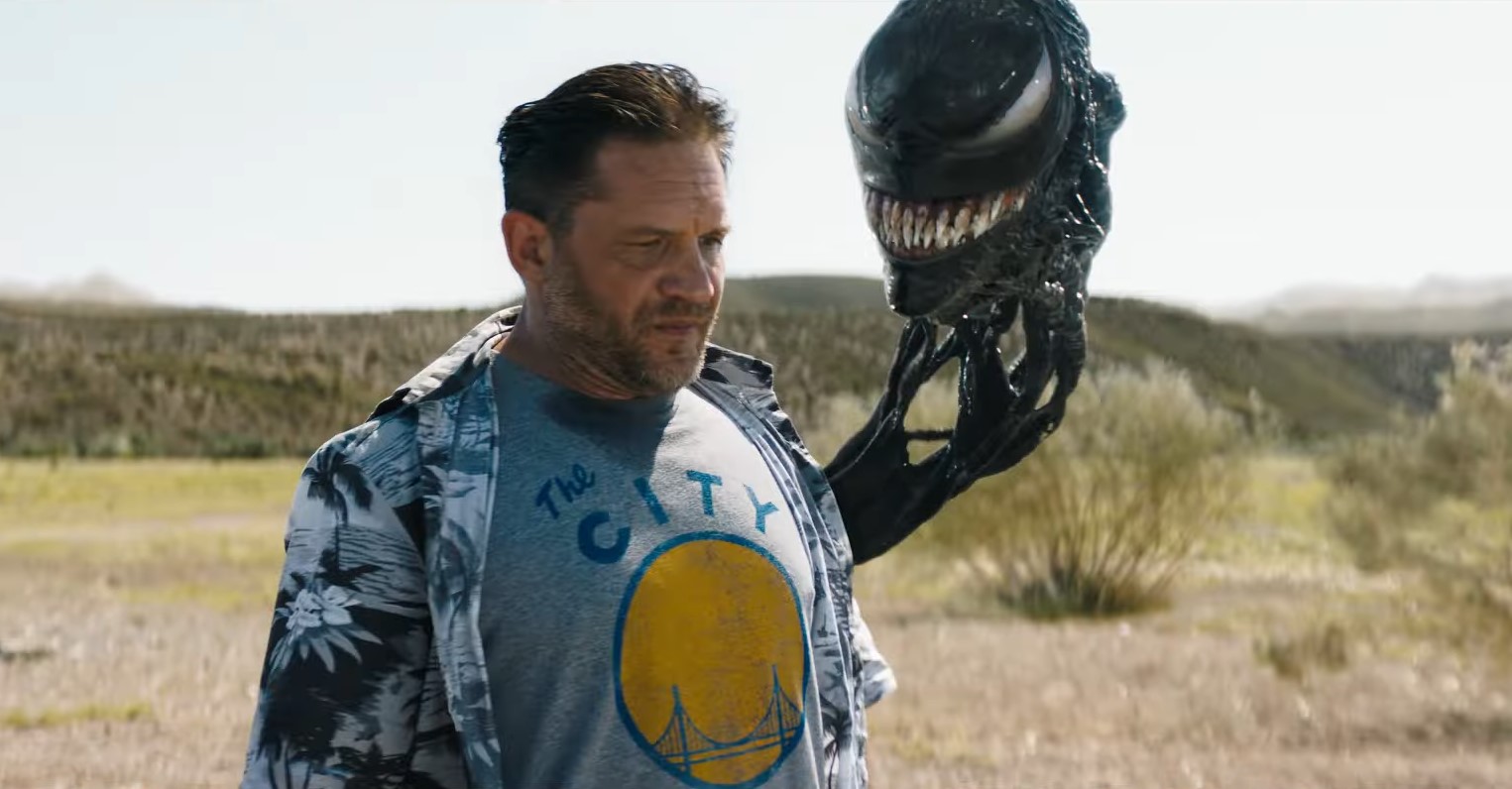 Tom Hardy é tomado por seu monstro interior no trailer de 'Venom: A Última Rodada'
